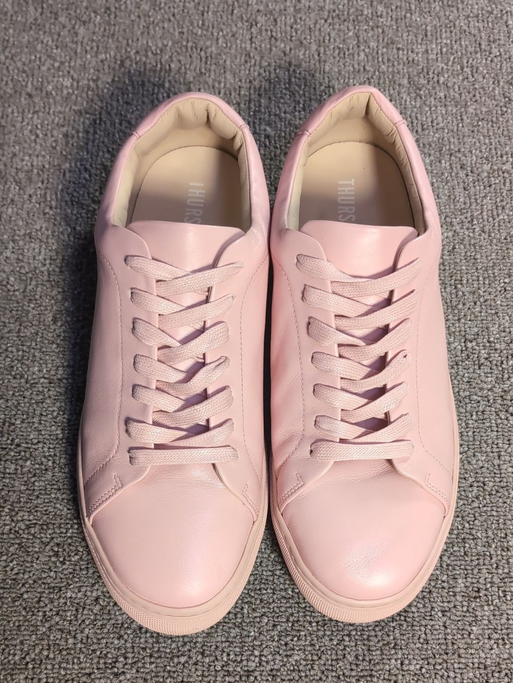 Thursday Boot Company- Premier Low Top Sneaker in Blush Monochrome Pink Size 12